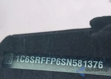 2025 Ram 1500 Big Horn 4X4 5'7 Box from USA, damaged, VIN 1C6SRFFP6SN581376